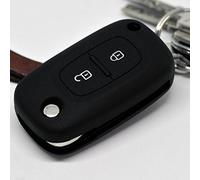 Key Soft Case Cover protettiva Chiave per auto Renault Kangoo Smart Forfour Clio Chiave per telecomando Mercedes Benz Citan Remote/Colore: nero