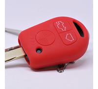 Key Soft Case Custodia protettiva Chiave per auto BMW E36 E39 E34 E 3er 5er 7er E32 8er E31 Telecomando/Colore: rosso