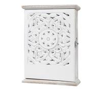 Key Storage Box - Key Storage Holder, Wall Mounted Keys Holder With 6 Hooks