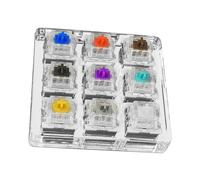 Key Switch Tester - 12 tasti ABS alloggiamento meccanico, dispositivo di prova dell'interruttore, tappi per tasti, accessori di alta qualità per gli amanti del PC, chiavi meccaniche