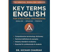Key Terms ENGLISH for Structural Engineering (English - Spanish - French)