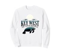 Key West Mana The Conch Republic Florida Tramonto Felpa
