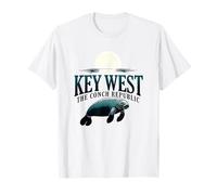 Key West Mana The Conch Republic Florida Tramonto Maglietta