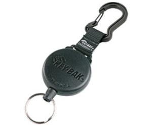 keybak Securit resistente portachiavi retrattile con un cordoncino a scomparsa Kevlar assicura chiavi attrezzi e utensili e made in the USA Unisex Adulto 04888034 N A