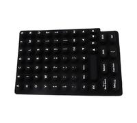 Keyboard Bubbles, Adhesive Keycap Riser, Reusable Silicone Sticky Pad, Typing Protection Accessory for Laptops, Notebooks, Desktops, Workplace Use, 6.69 Inches, Multicolor