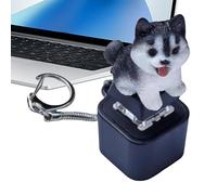 Keyboard Clicker Fidget,LED Lights Ricaricabili Portatile Charm - Cat Fidget Toy Keychain | for Kids Boy Girl Family Travel Backpack Offices School