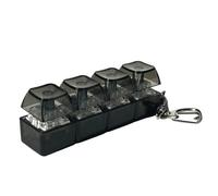 Keyboard Clicker Fidget - PC, 2.95x0.79x1.18 Inches, Portable Sensory Keychain | Fidget Keychain With Light, Stress Relief Toy For Students, Office, Friends, Family, Home, Travel