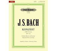 Keyboard Concerto No. 1 in D Minor Bwv 1052 Edition for 2 Pianos: Edition for 2 Pianos