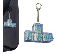 Keyboard Fidget - ABS 4.5x3x2.5cm | 4-in-1 Button Relaxation Toy, Keyboard Fidget Clicker | For Classroom School Work Home Car Airplane Bedroom Living Room Travel