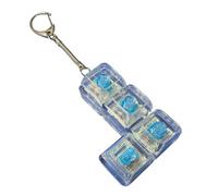 Keyboard Fidget - ABS 4.5x3x2.5cm | 4-in-1 Button Relaxation Toy, Keyboard Fidget Clicker | For Classroom School Work Home Car Airplane Bedroom Living Room Travel