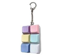 Keyboard Fidget - Fun Relief Sensory Game, Keychain Clicker Fidget Toy, Stress Relief Keyboard for Adults Men Women, Home Travel School Office Car Party Birthday Accessory for Entertainment