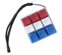 Keyboard Fidget Toy, 9-Button Mini Keyboard Clicker Fidget Keychain for Teens Adults Home Office