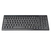 Keyboard for TFT consoles black, wired, italian layout