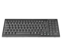 Keyboard for TFT consoles black, wired, swiss layout