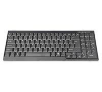DIGITUS Tastiera KVM - Ricambio per DS-72210 / DS-72211 - Layout Turco - Ricambio o Kit di retrofit per Console KVM LCD - Connettore specifico per Dispositivo - Nero