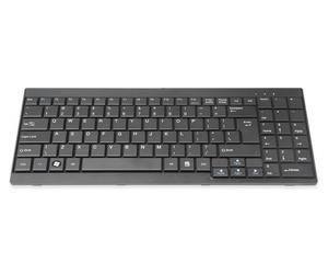 Keyboard for TFT consoles black, wired, US layout