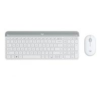 Keyboard & Mouse Logitech Wireless Combo MK470 slim white (DE) (920-009189)