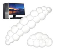 Keyboard Mouse Support Set - Ergonomic Wrist Rest, Non Slip Typing Pad | Ergonomic Wrist Rest Keyboard and Mouse Pad for Desk Office Indoor Computer Women Men