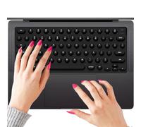 Keyboard Nail Guard - Typing Cover for Acrylic Fingertip Comfort | Silicone Keypad Shield with Flexible Touch, Laptop Accessory for Gamers Students Office Workers