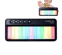 Keyboard Pianoforte per bambini, giocattolo per pianoforte per bambini, tastiera elettronica per bambini con touch screen e luce per pianoforte, strumenti musicali interattivi portatili, giocattoli
