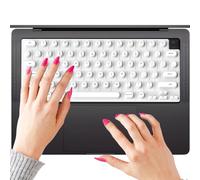 Keyboard Skin - For Long Nails Raised Silicone Waterproof