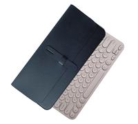 Keyboard Sleeve - Storage Pouch PU Leather | Wireless Carrying Case Stylish Portable Travel Organizer Keyboard Protection Bag for Home, Office or Travel Use