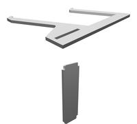 Keyboard Stand for Dual Mechanical Setup Professional Desktop Storage Organizer