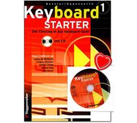 Keyboard Starter Band 1 - jeromy bessler - kompetent e fundiert: La kurs Keyboard per le Lezioni di se stessi e per la musica scuole con CD e colorata herzfoermiger Note KLAMMER