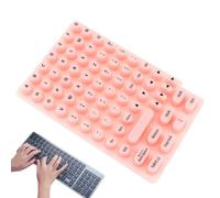Keyboard Stickers, Long Nails Aid, Typing Decals, Adhesive Shield, Protective Layer, Women Accessory, Desktop Enhancement for Notebook Upgrade, Laptop Comfort, Computer Tool