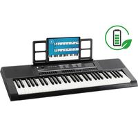 Keyboard Tastiera Elettronica 61 Tasti Pianola Pianoforte USB AUX Portatile Nera