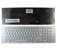 Keyboards4Laptops Sony Vaio VPC-EF37FX/BI Telaio Bianco Bianco Layout Francese Tastiera sostitutiva per portatili