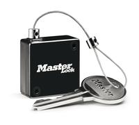 Abus Master Lock 5490EURD Cavo Retrattile per Mini casseforti per Chiavi, da 91 cm, Nero, 0 cm x 0 cm x 0 cm