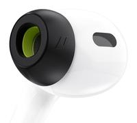 Keybudz HyperFoam - Punte in memory foam per AirPods Pro di prima e seconda generazione, con nucleo di comfort brevettato per una migliore vestibilità e soppressione del rumore, punte di ricambio