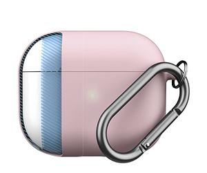 KeyBudz - PodSkinz HyBridShell Series Keychain Case - Premium Hard Shell Triple Layer Case for Your Airpods 3 (Color: Pa