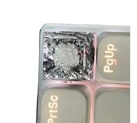 Keycap a resina traslucida artigianale del fiore dell'epossidico Keycap unico per la tastiera meccanica della resina di personalizzazione della tastiera meccanica