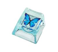 Keycap artigianale della resina della farfalla di profilo dell'OEM per le tastiere meccaniche che digitano aggiornamenti tastiere di gioco Keycaps