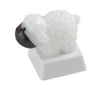 Keycap dell'agnello di divertimento 3D Crtoon per le tastiere meccaniche con forma unica della base traslucida