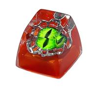 Keycap dell'occhio del fumetto dell'epossidico della resina traslucida fatta a mano Keycap unico per la personalizzazione della tastiera meccanica Keycaps della resina degli