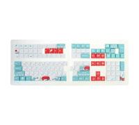 Keycap di altezza dell'OEM di lingua russa per 75/87/98/104/108 Keycap di altezza della tastiera con stampa di sublimazioni