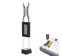 Keycap estrattore - Key Cap Remover | Keycap Removerl | Keycap estrattore per tastiera meccanica | Strumento di rimozione tasti in acciaio inox nero strumento esperto estrattore filo a doppia