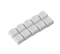 Keycap in Resina in Ceramica personalità CherryProfile White Keycap per La Tastiera Meccanica Gioco Sostituzione da Gioco Tastiera Meccanica