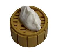 Keycap in resina magnetica Personalità Piccoli panini al vapore Dumpling Keycaps per interruttori tastiere meccaniche