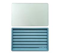 Keycap multiuso a 3 strati con coperchio protettivo vassoio trasparente salvaspazio per keycap contenitore trasparente