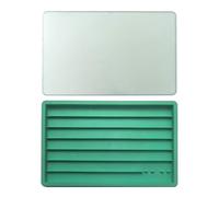 Keycap multiuso a 3 strati con coperchio protettivo vassoio trasparente salvaspazio per keycap contenitore trasparente