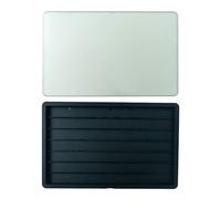 Keycap multiuso a 3 strati con coperchio protettivo vassoio trasparente salvaspazio per keycap contenitore trasparente