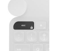 Keycap singolo per Logitech Keyboard Craft/MX Keys S/MX Keys Mini/MX Keys S per MAC/MX Keys Mini per MAC (nero/grafite, [esc] chiave per Craft/MX Keys S)