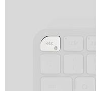 Keycap singolo per Logitech Keyboard Craft/MX Keys S/MX Keys Mini/MX Keys S per MAC/MX Keys Mini per MAC (grigio chiaro, [esc] chiave per MX Keys Mini)