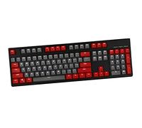 Keycaps, 104 PBT Keys Keycaps Tastiera Meccanica Double Backlit Word Colore Trasparente ANSI Layout Keyset per Cherry MX (Vendi solo i keycap)