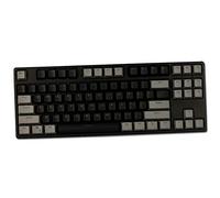 Keycaps, 87 PBT Keys Keycaps Tastiera Meccanica Double Backlit Word Colore Trasparente ANSI Layout Keyset per Cherry MX (Vendi Solo i keycap)
