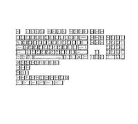 Keycaps ergonomici 136Key con le progettazioni semitrasparenti per le tastiere meccaniche di Backlits Appeal vibrante visivo